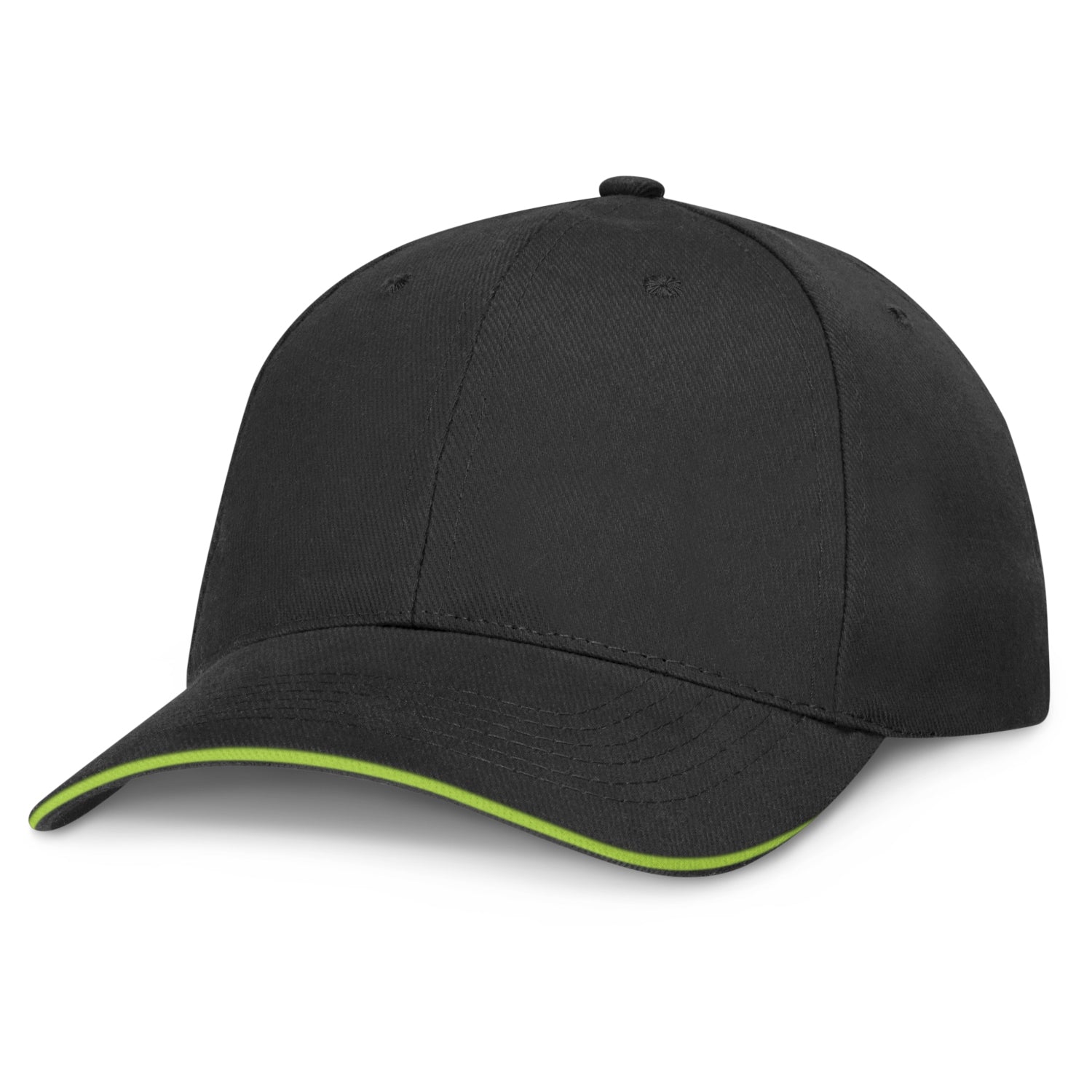 Black/Bright Green