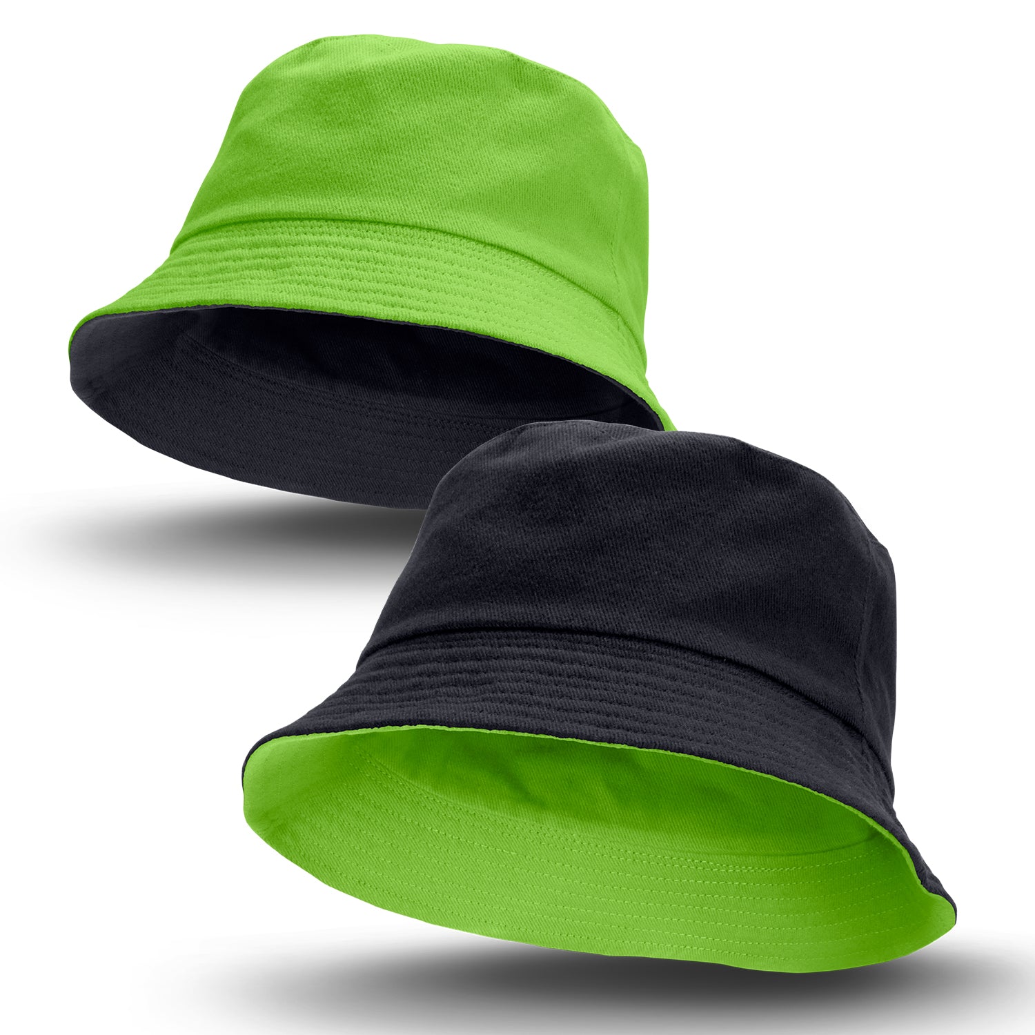 Black/Bright Green