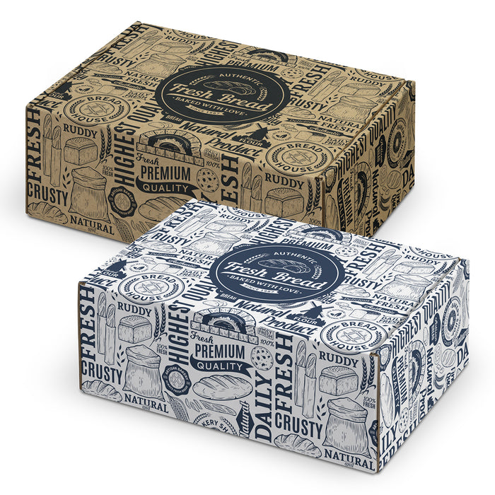 Die Cut Box w Locking Lid - 225x167x83mm - Digital