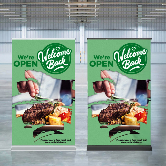 Luxury Pull Up Banner (SC Approved)