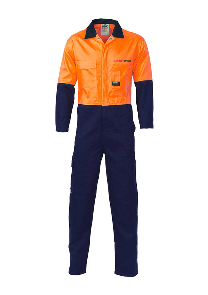 HiVis Two Tone Cotton Coverall