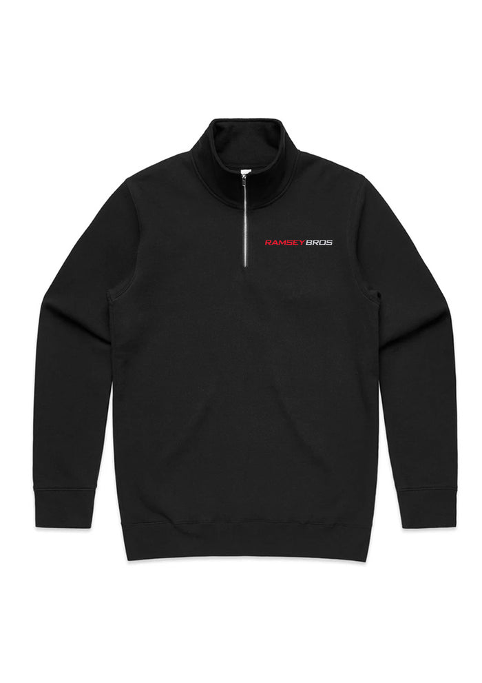 Stencil Half Zip Crew