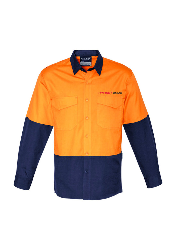 Long Sleeve Cotton Shirt 145GSM