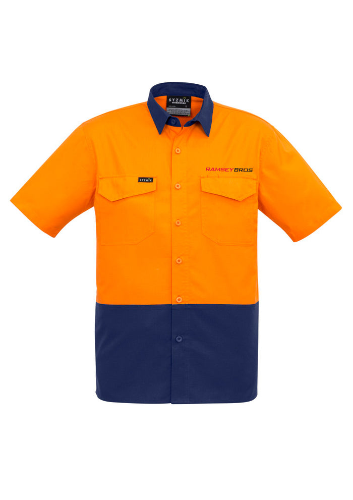 Short Sleeve Cotton Shirt 145GSM