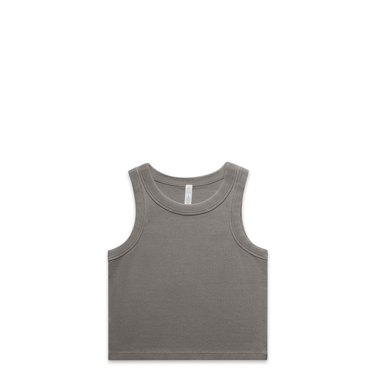 AS Colour Wo's Faded Organic Rib Crop Tank 4035