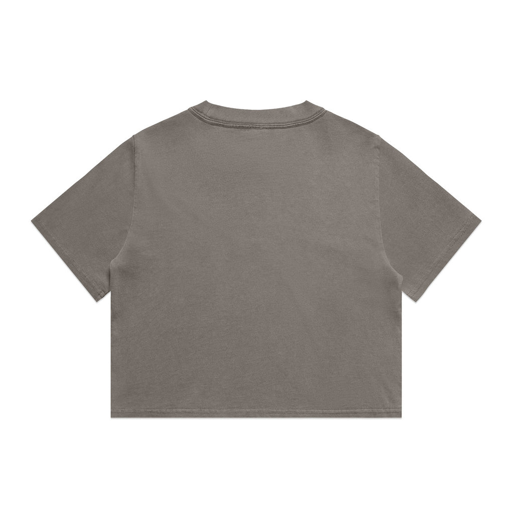 AS Colour Wo's Heavy Faded Crop Tee 4089