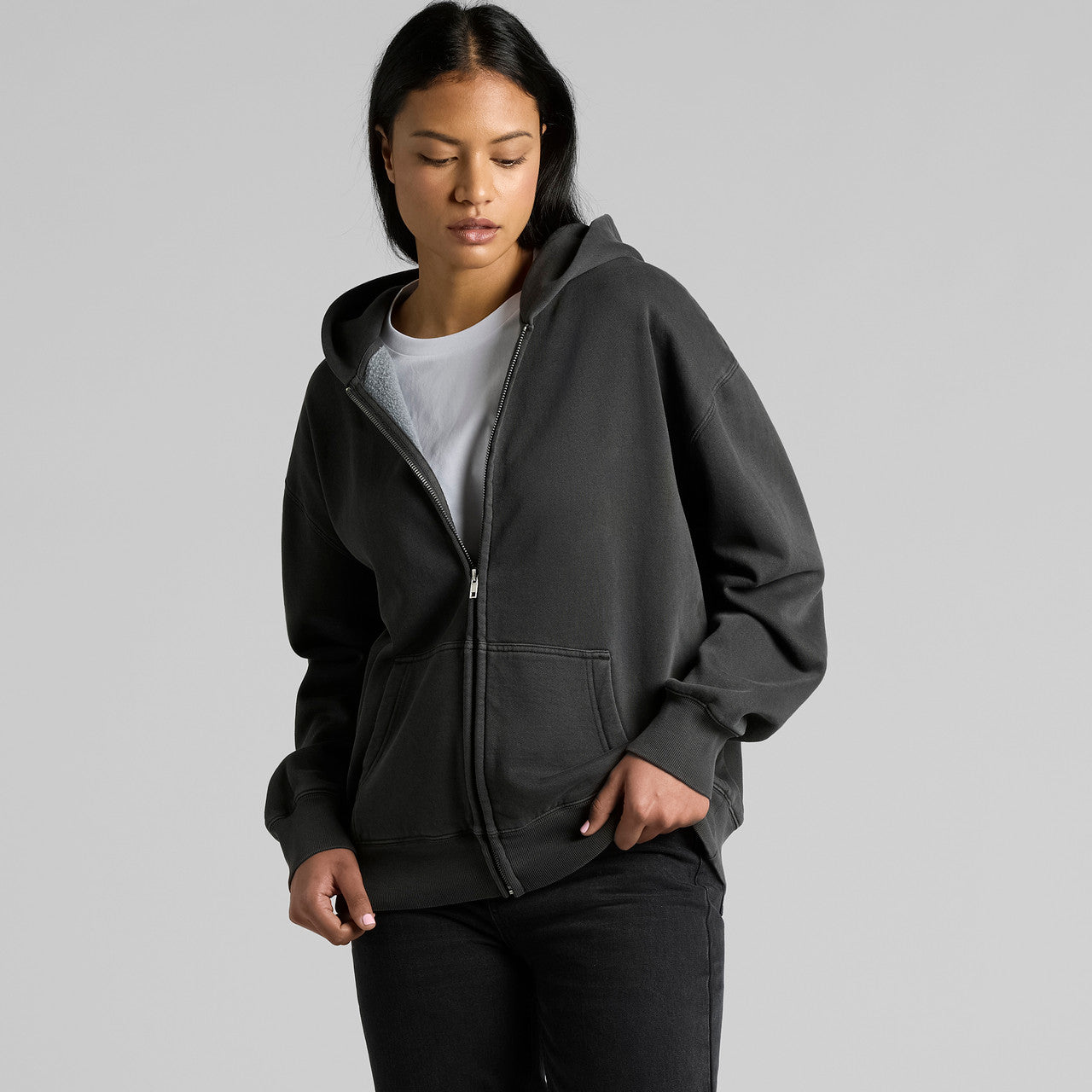 AS Colour Wo's Relax Faded Zip Hood 4170
