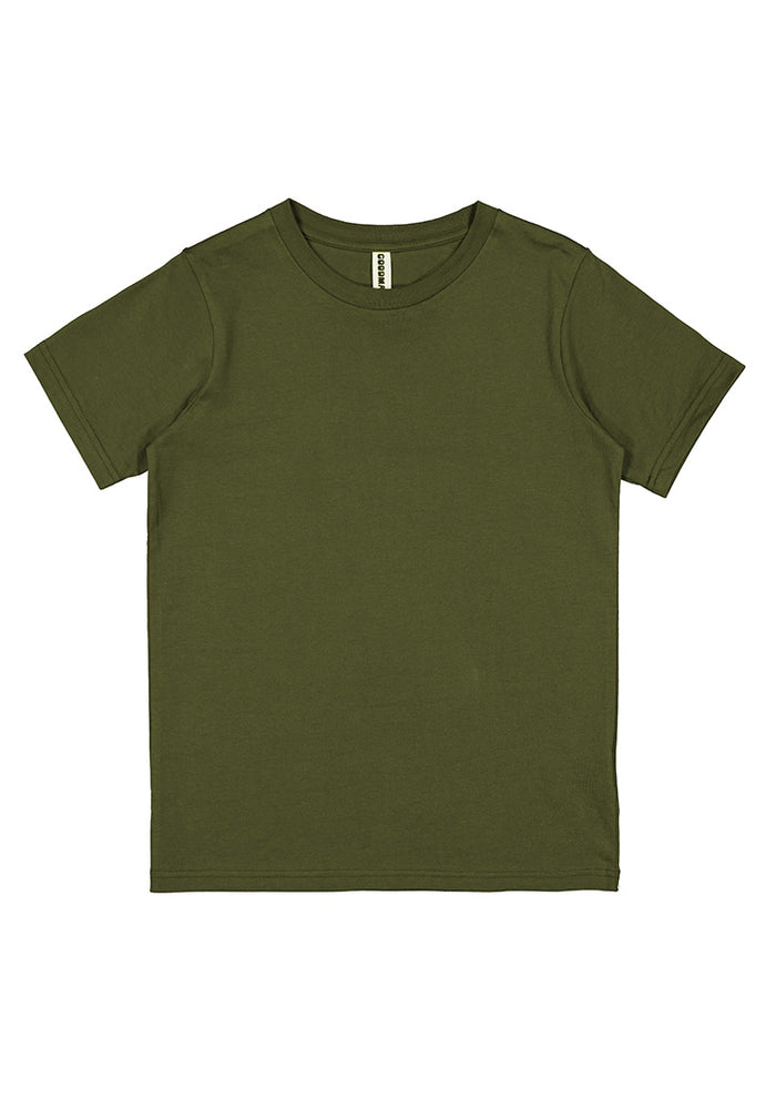 Youth Basis Short Sleeve Tee - Army