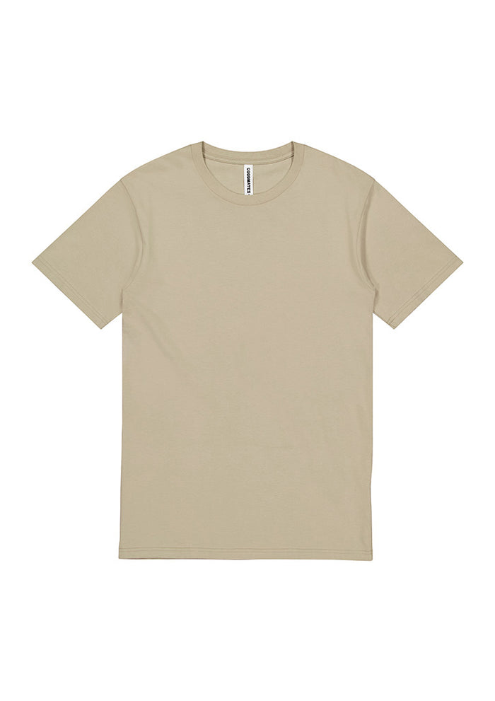Mens Basis Short Sleeve Tee - Biscuit