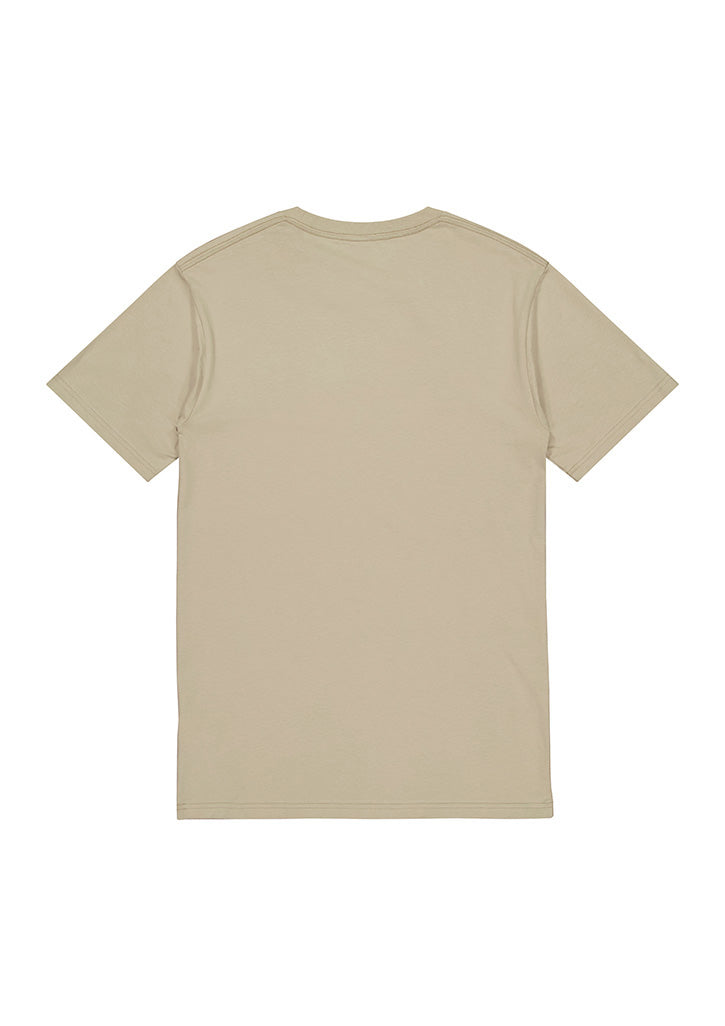 Mens Basis Short Sleeve Tee - Biscuit