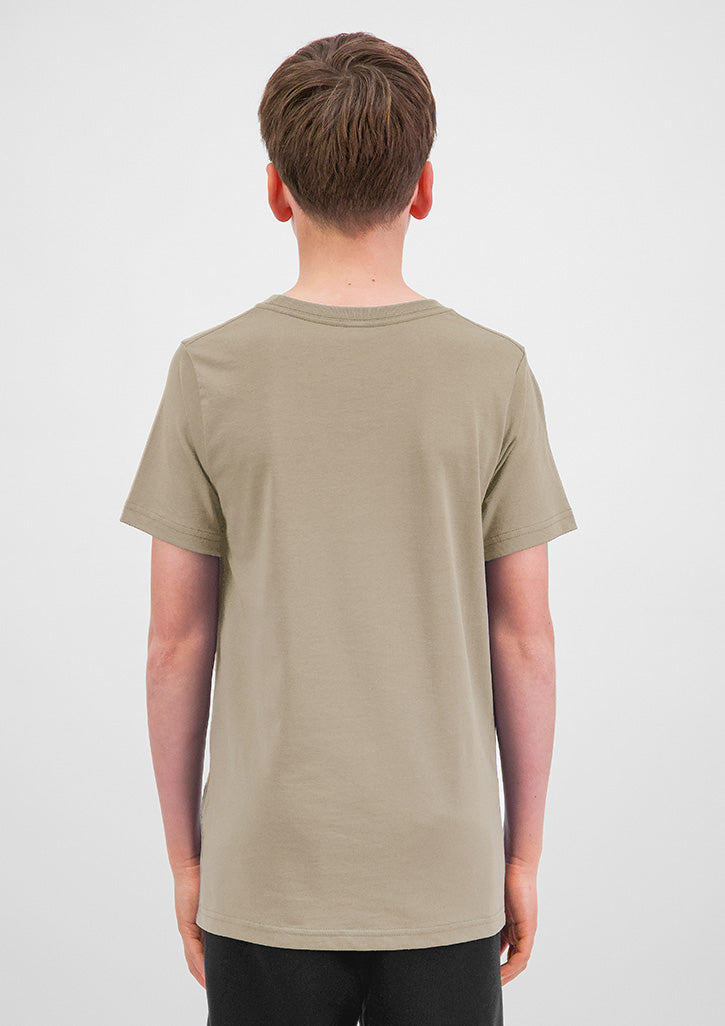 Youth Basis Short Sleeve Tee - Biscuit