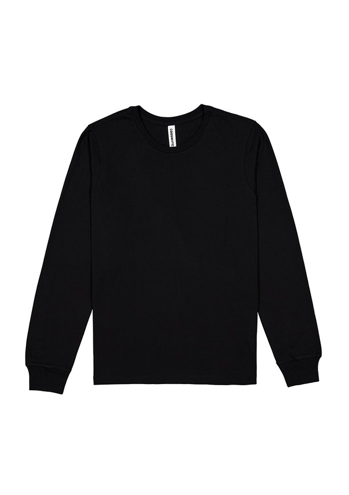 Womens Basis Long Sleeve Tee - Black