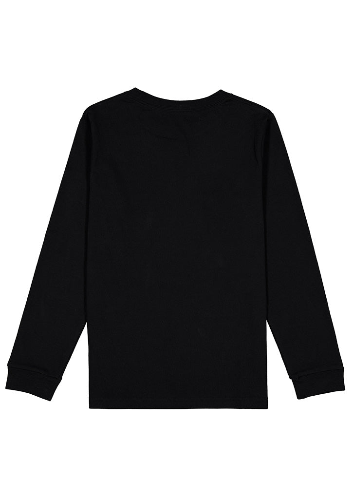 Youth Basis Long Sleeve Tee - Black