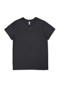 Womens Basis Short Sleeve Tee - Charcoal Marle