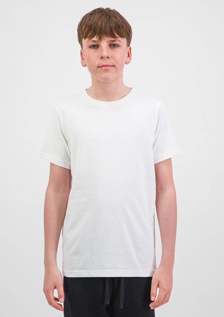 Youth Basis Short Sleeve Tee - Ecru
