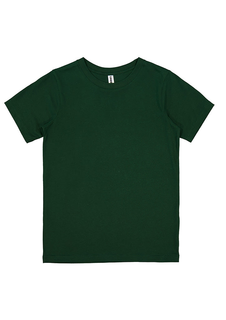 Youth Basis Short Sleeve Tee - Forest