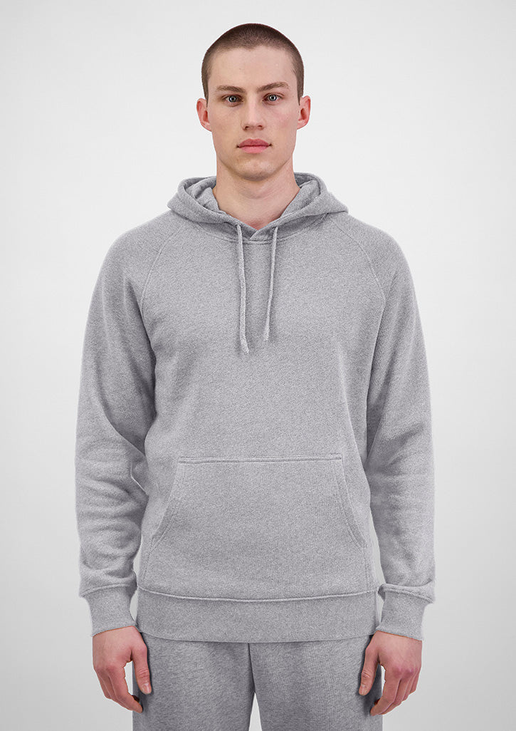 Mens Basis Hoodie - Grey Marle