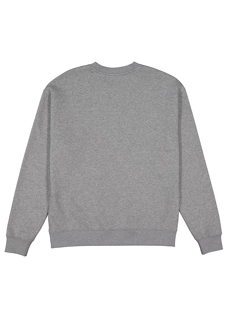 Mens Everyday Crew Sweatshirt - Grey Marle