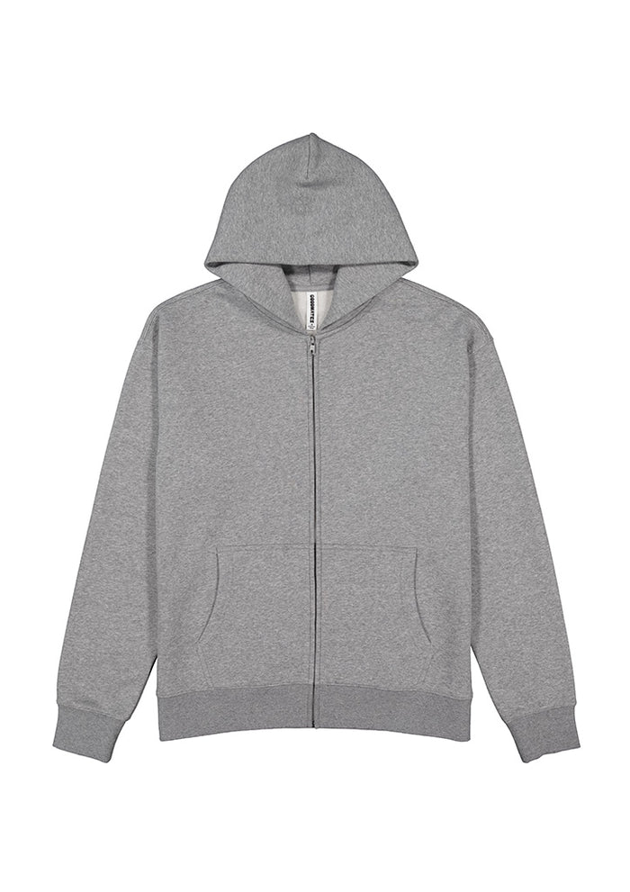 Mens Everyday Zip Hoodie - Grey Marle