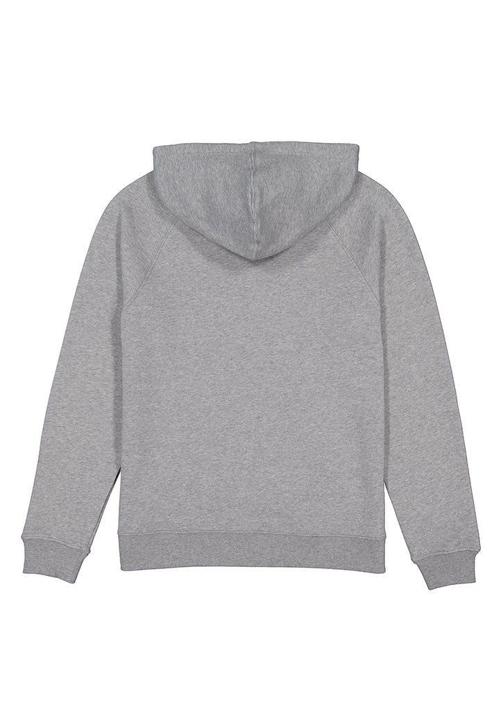 Womens Basis Hoodie - Grey Marle