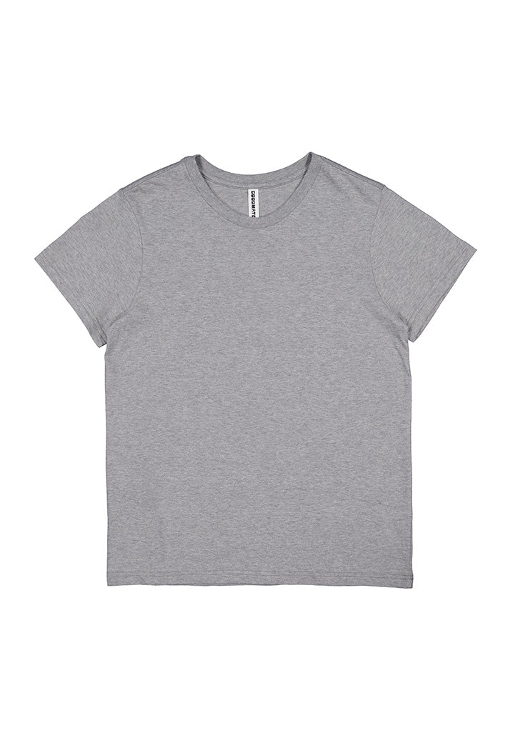 Womens Basis Short Sleeve Tee - Grey Marle