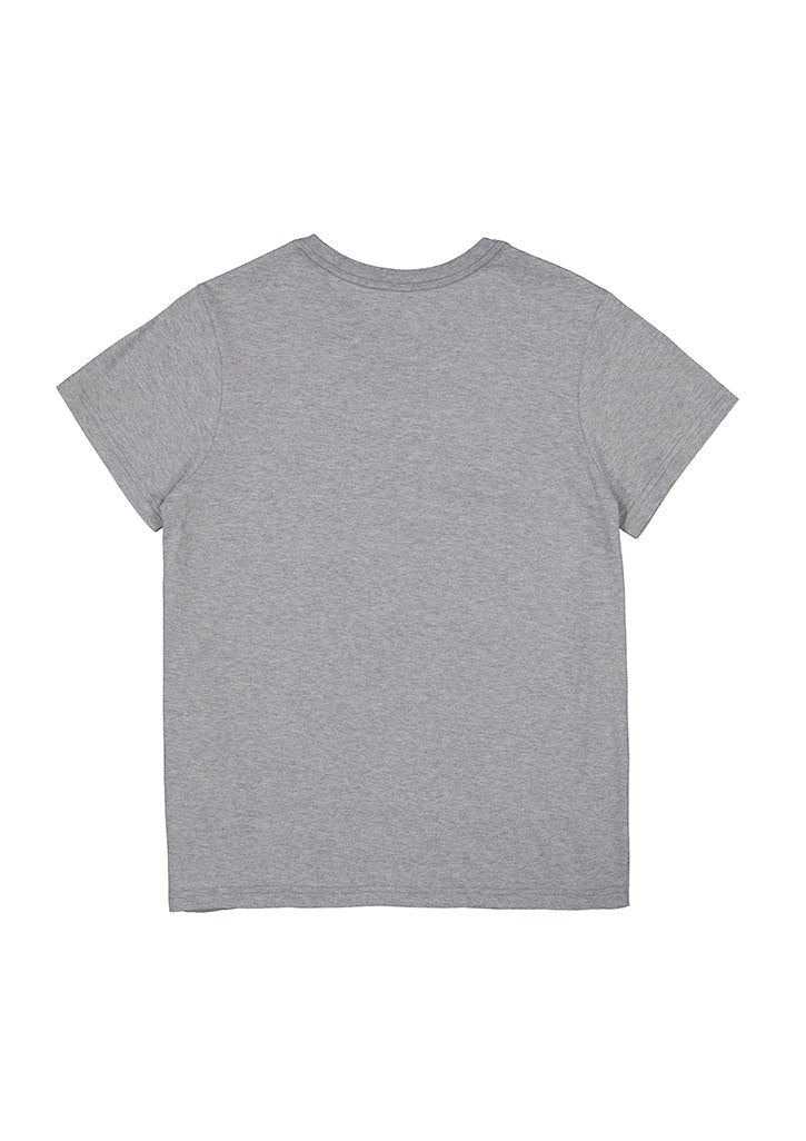 Womens Basis Short Sleeve Tee - Grey Marle
