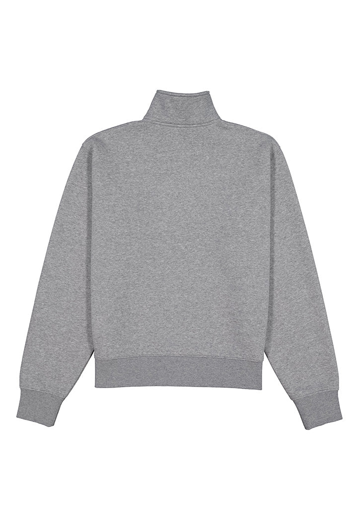 Womens Everyday 1/4 Zip - Grey Marle