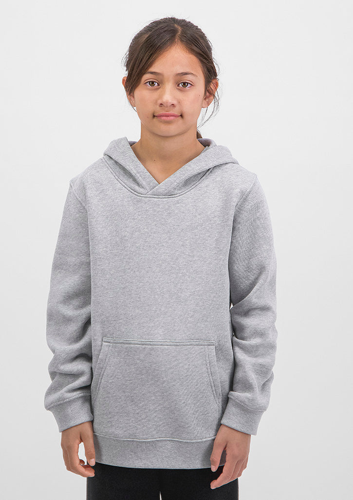 Kids Basis Hoodie - Grey Marle