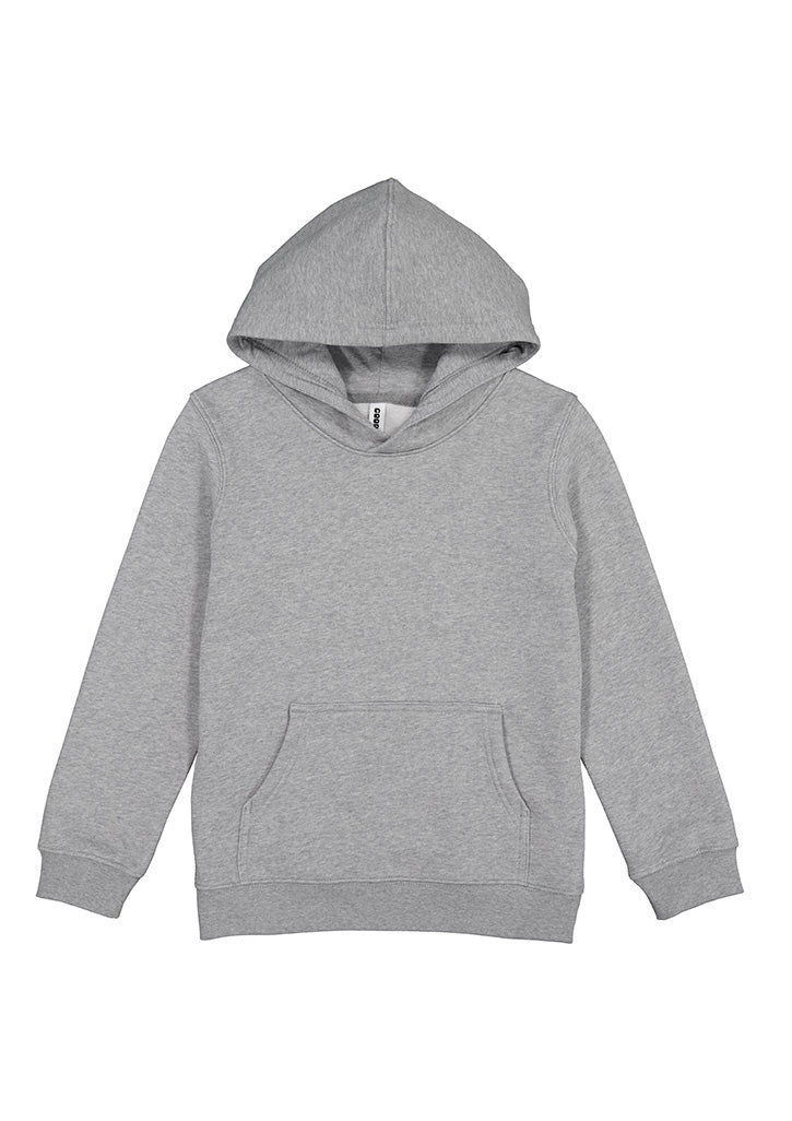 Youth Basis Hoodie - Grey Marle