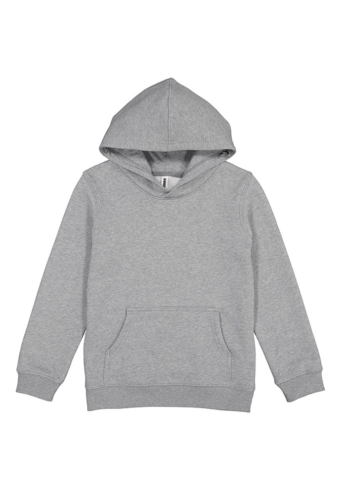 Youth Basis Hoodie - Grey Marle