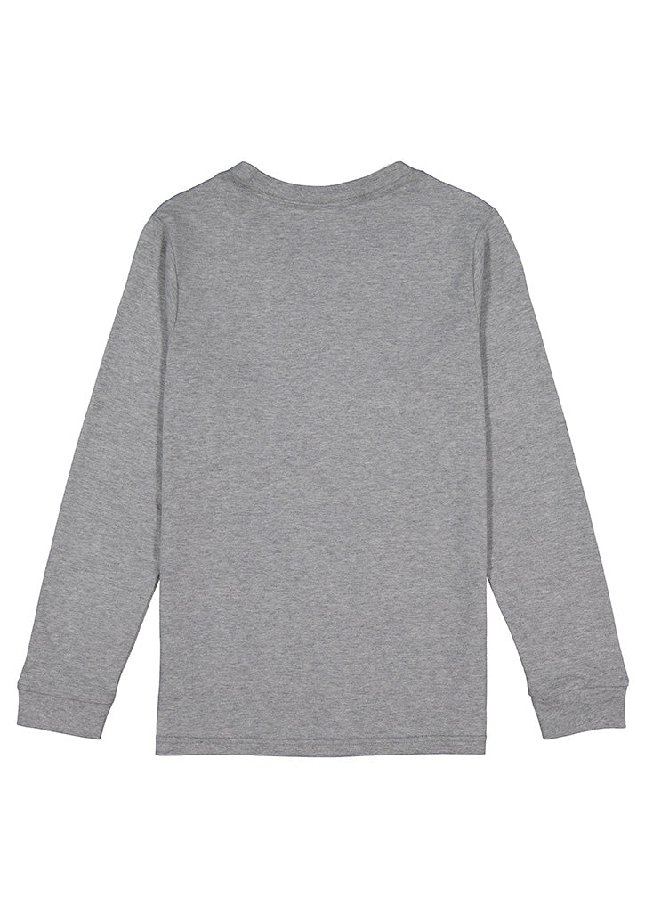 Youth Basis Long Sleeve Tee - Grey Marle