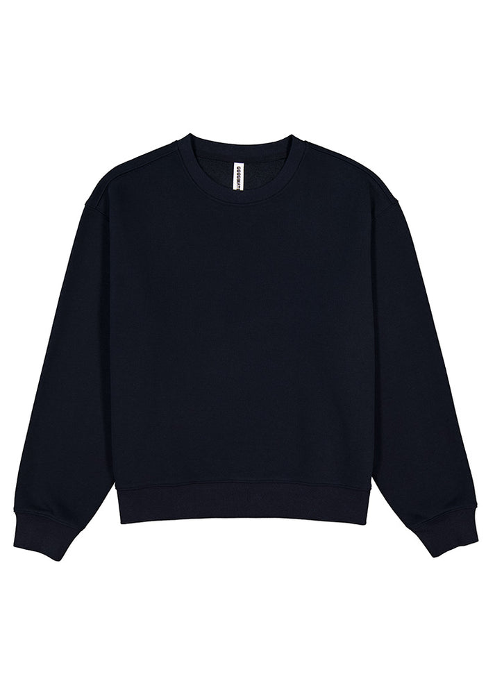 Womens Everyday Crew Sweatshirt - Navy