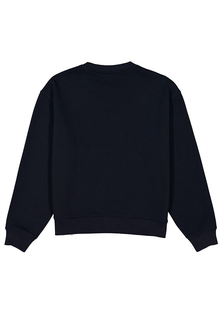 Womens Everyday Crew Sweatshirt - Navy