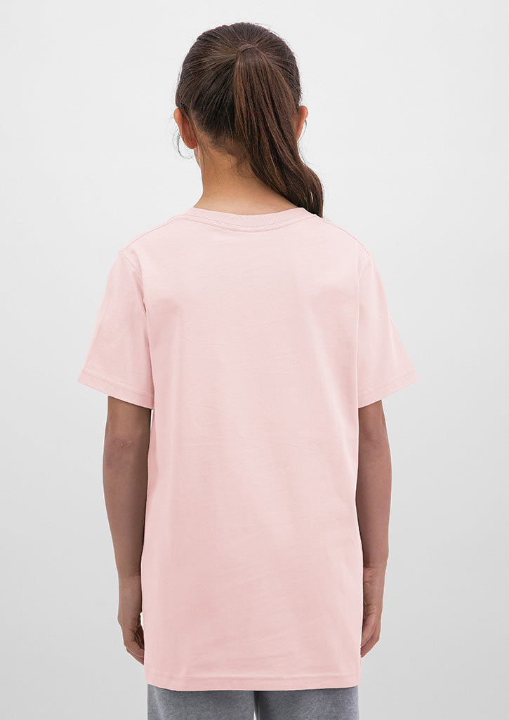 Kids Basis Short Sleeve Tee - Pink