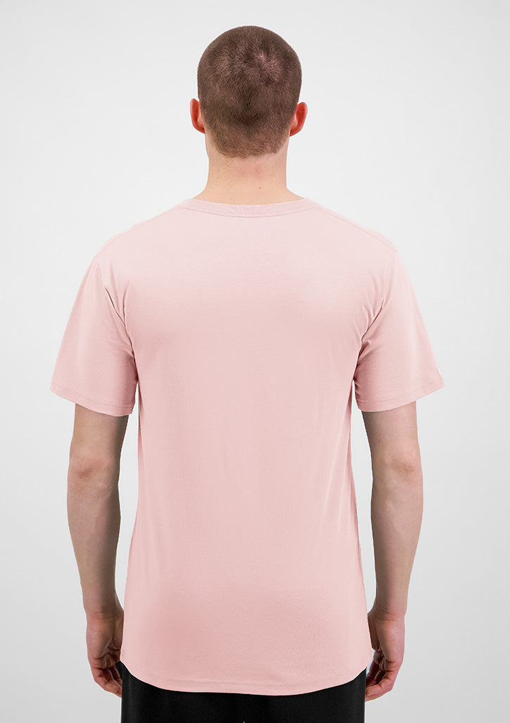 Mens Basis Short Sleeve Tee - Pink