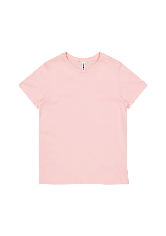 Womens Basis Short Sleeve Tee - Pink