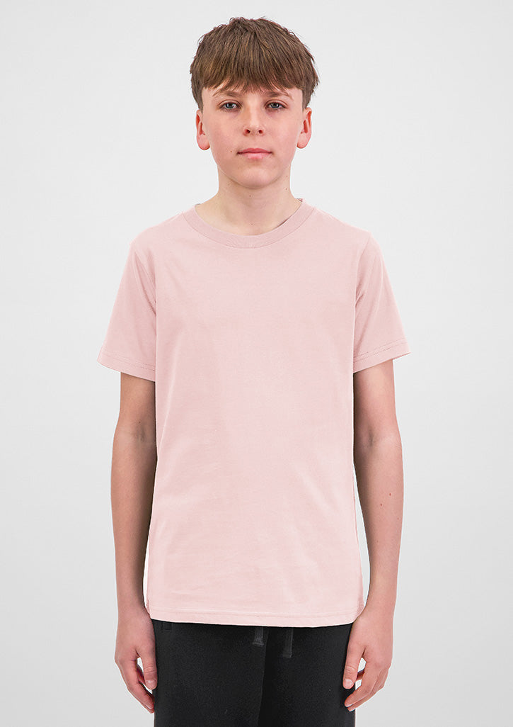 Youth Basis Short Sleeve Tee - Pink
