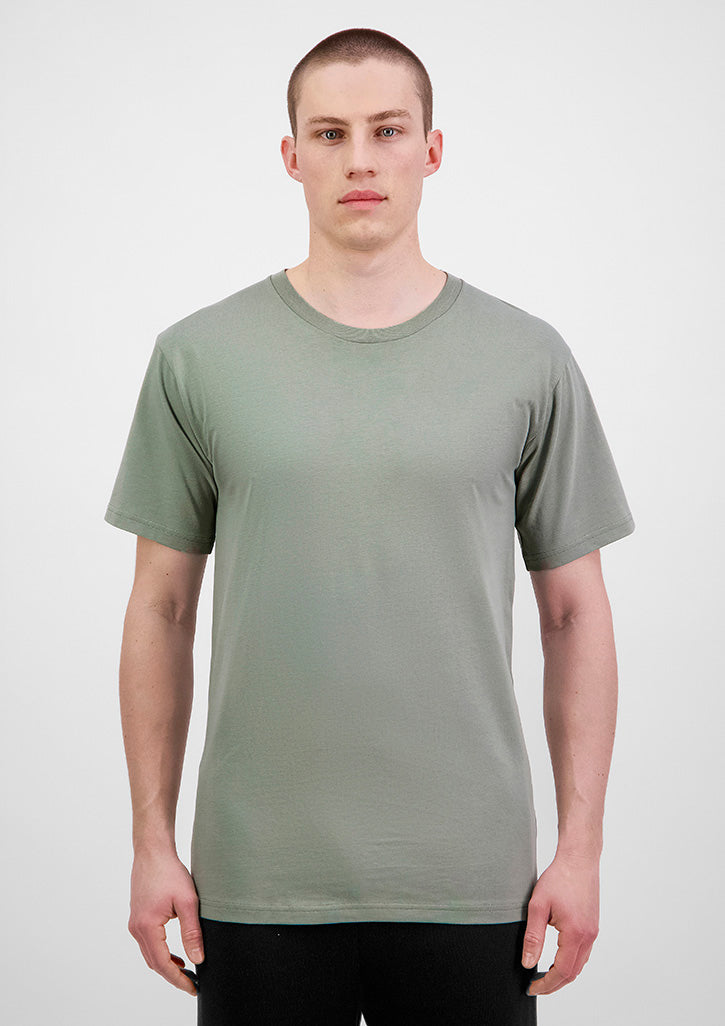 Mens Basis Short Sleeve Tee - Pistachio