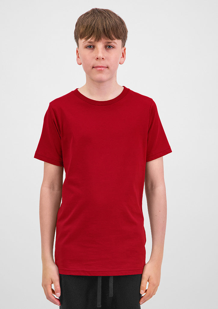 Youth Basis Short Sleeve Tee - Red