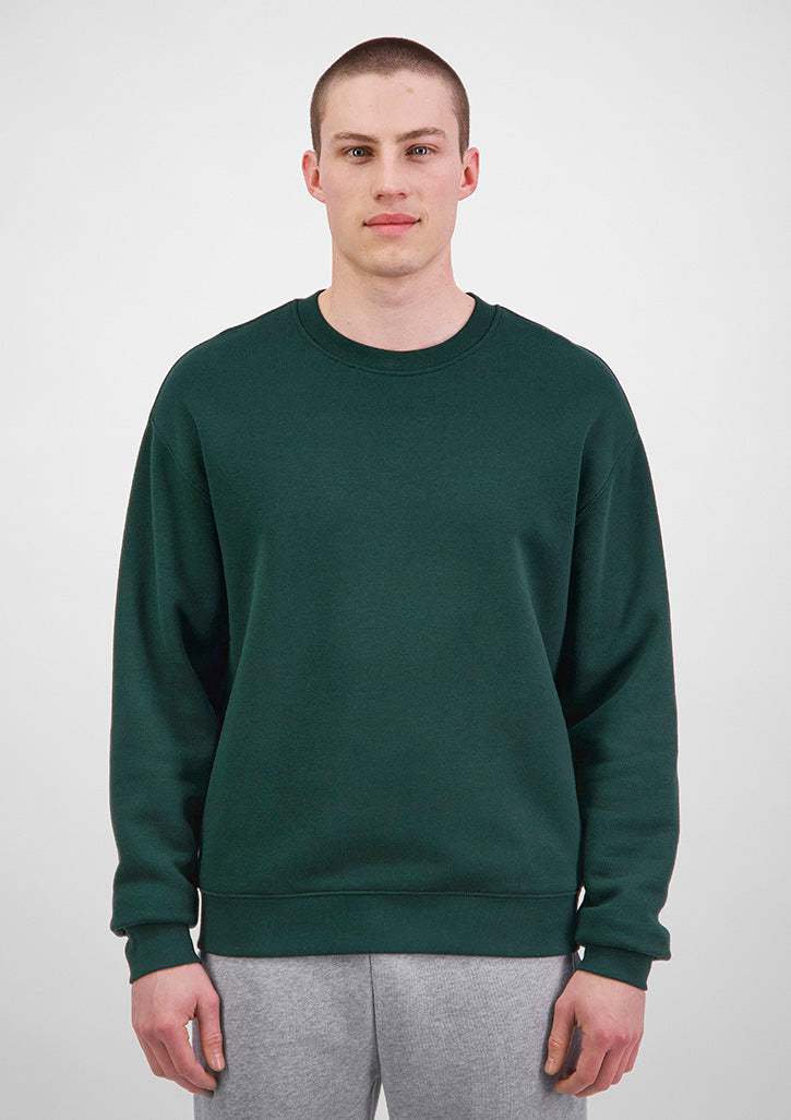 Mens Everyday Crew Sweatshirt - Scarab Green
