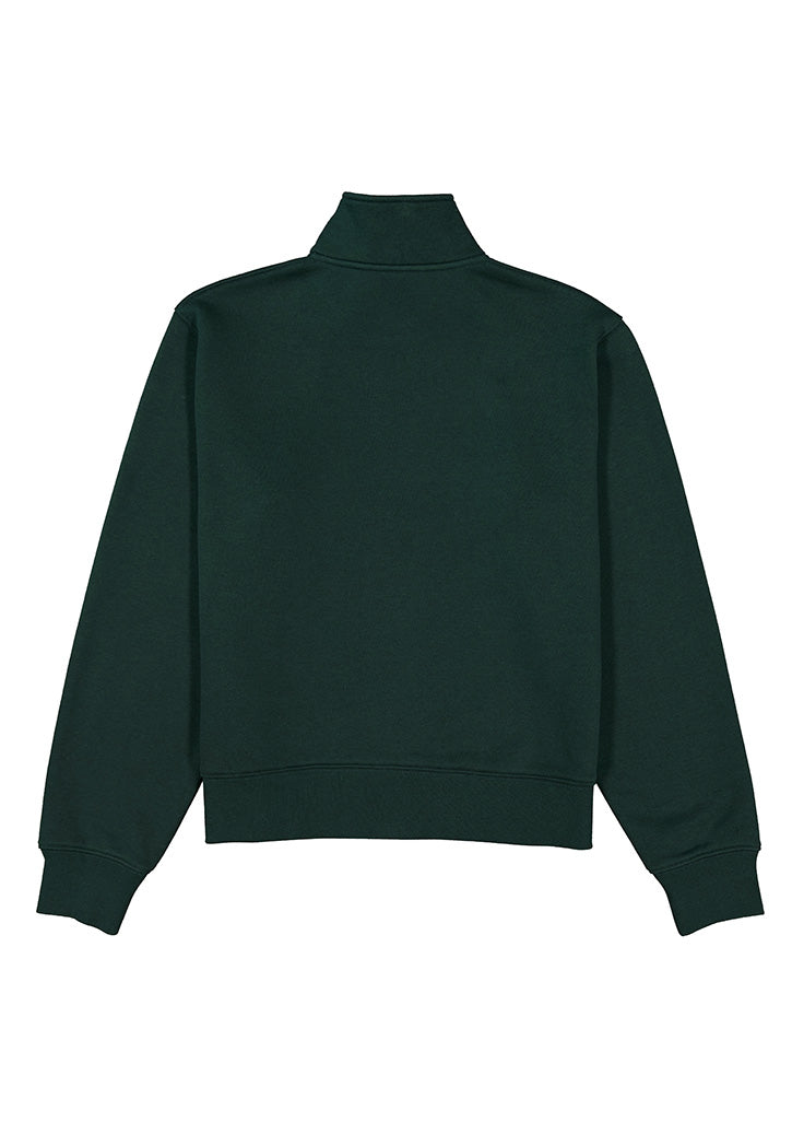 Womens Everyday 1/4 Zip - Scarab Green