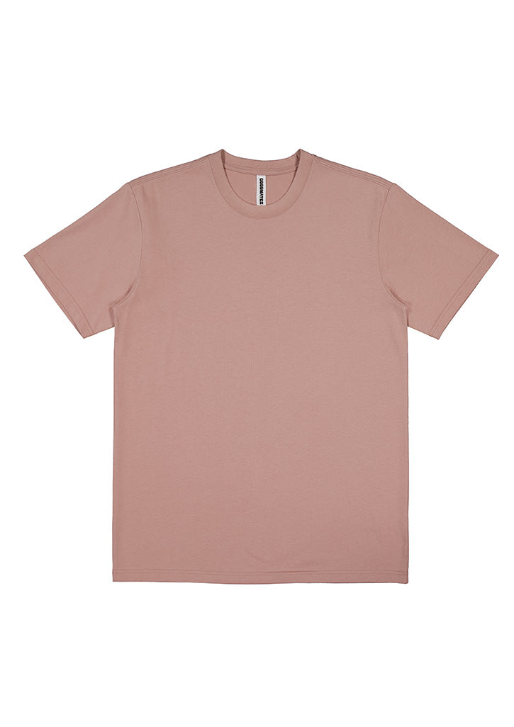 Mens Everyday Short Sleeve Tee - Washed Pink