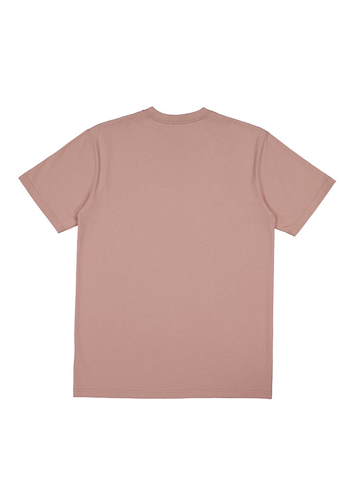 Mens Everyday Short Sleeve Tee - Washed Pink