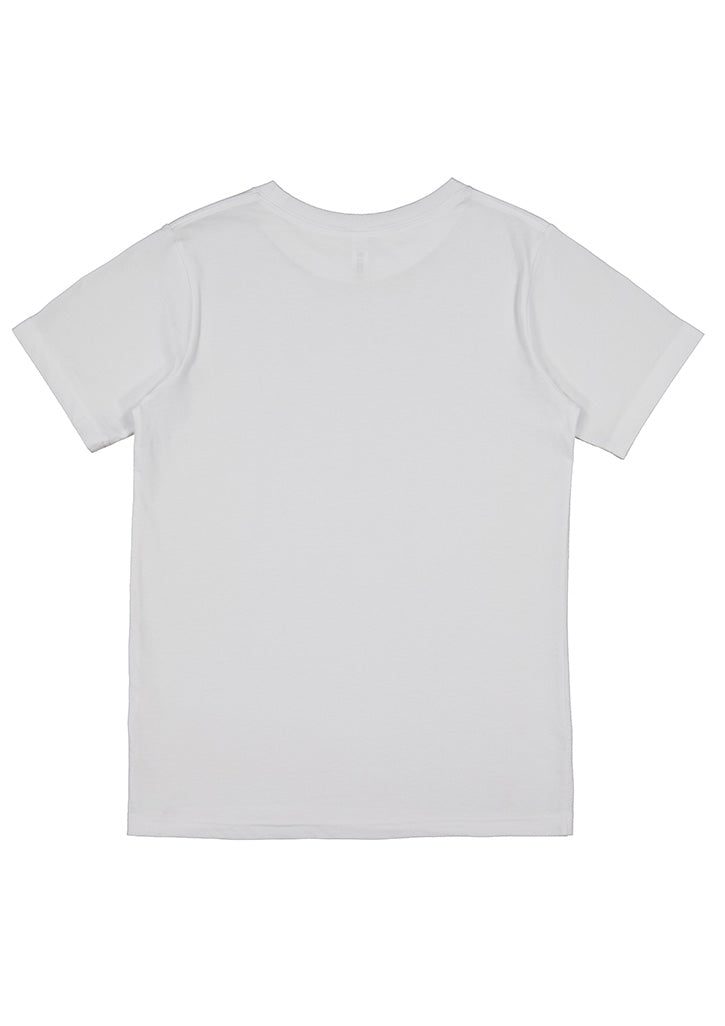 Kids Basis Short Sleeve Tee - White