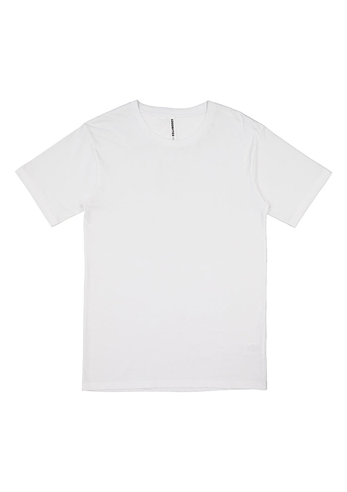 Mens Basis Short Sleeve Tee - White