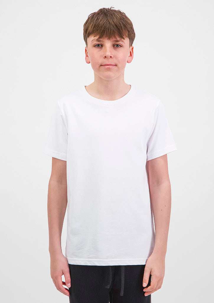 Youth Basis Short Sleeve Tee - White